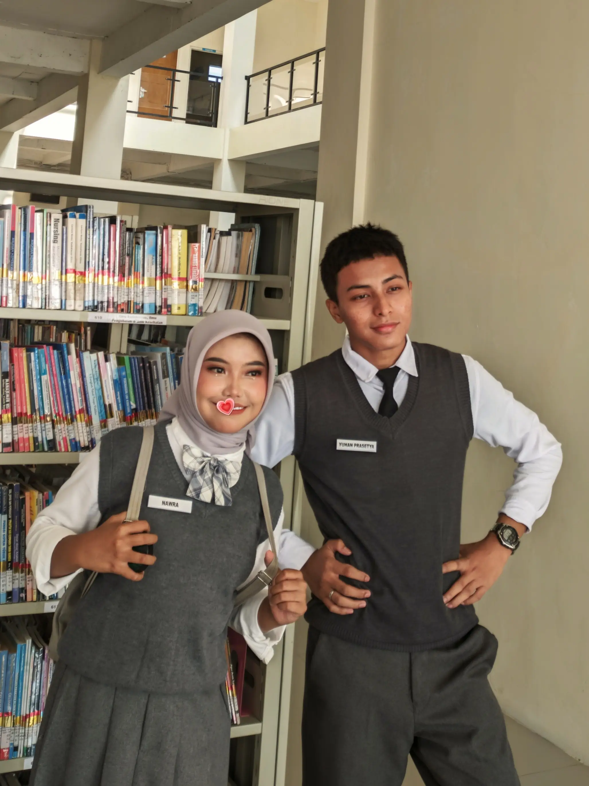 Ini di perpus kota cuyy